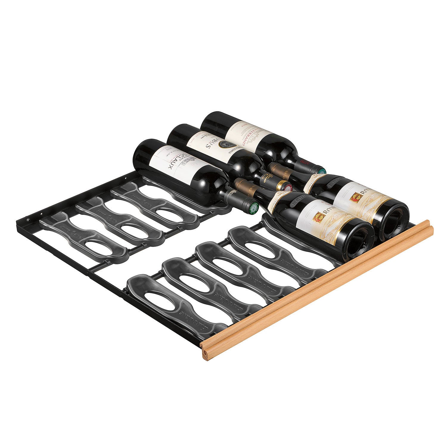 ACMS Pure sliding shelf wooden front - 12 bottles